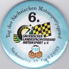 Button zum 6. Tag der sächsischen Motorsportjugend