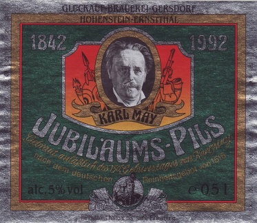 1992, Jubiläums-Pils, Etikett vorn
