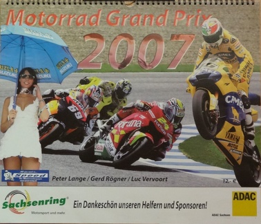 Sachsenring-Kalender 2007