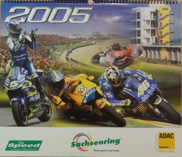 Sachsenring-Kalender 2005