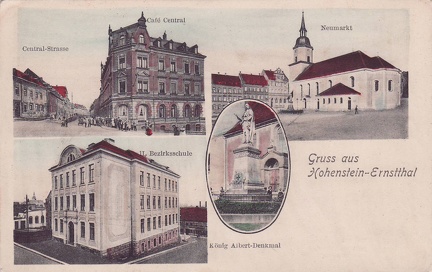 1906, Gruss aus Hohenstein-Ernstthal