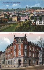 1914, Hohenstein-Ernstthal, Hotel Gewerbehaus, Bes. Alfred Grabner