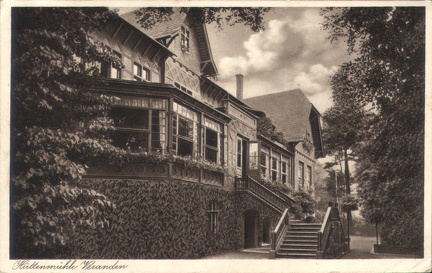 1941, Hüttenmühle Veranden