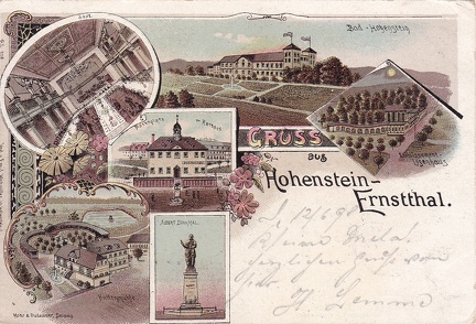 1898, Gruss aus Hohenstein-Ernstthal