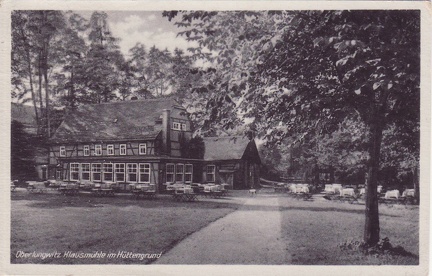 1956, Oberlungwitz, Klausmühle im Hüttengrund