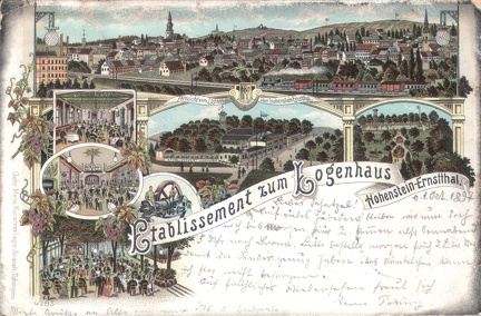 1897, Etablissement zum Logenhaus, Hohenstein-Ernstthal