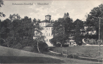 1929, Hohenstein-Ernstthal, Mineralbad