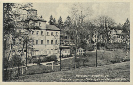 1940, Hohenstein-Ernstthal i.Sa., Sächs. Bergmanns-Erholungsheim (Oberwaldschänke)