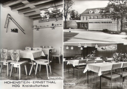 1975, Hohenstein-Ernstthal HOG Kreiskulturhaus