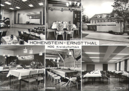 1976, Hohenstein-Ernstthal HOG Kreiskulturhaus