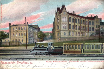1906, Hohenstein-Ernstthal, S., Untere Weinkellerstrasse
