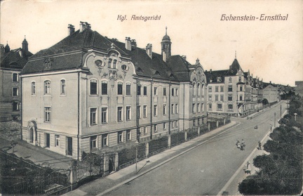 1910, Kgl. Amtsgericht, Hohenstein-Ernstthal