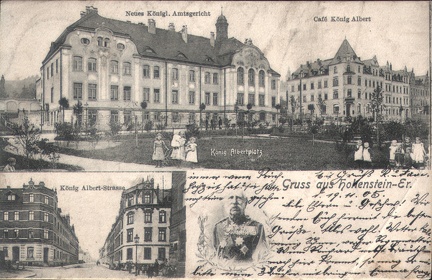 1905, Gruss aus Hohenstein-Ernstthal
