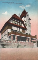 1916, Hohenstein-Ernstthal, Berggasthaus zur Bismarckhöhe