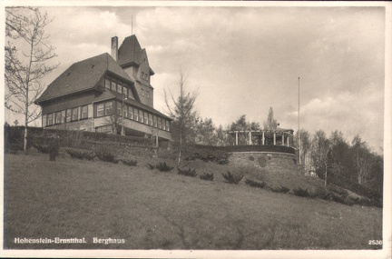 1958, Hohenstein-Ernstthal. Berghaus