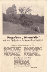 1915, Berggasthaus "Bismarckhöhe"