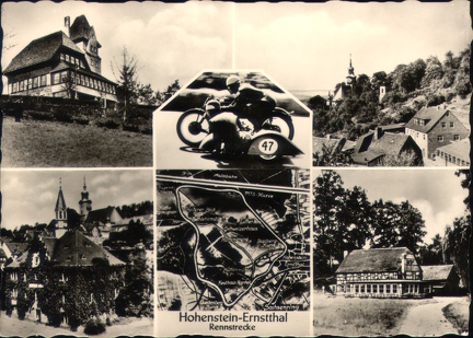 1957, Hohenstein-Ernstthal, Rennstrecke