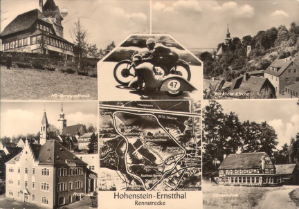 1964, Hohenstein-Ernstthal, Rennstrecke