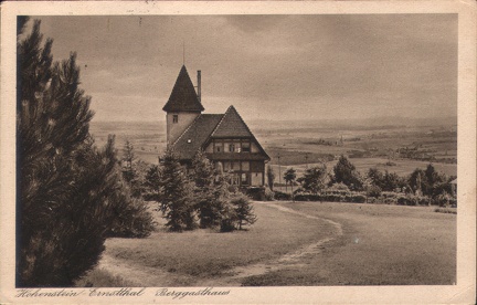 1926, Hohenstein-Ernstthal, Berggasthaus