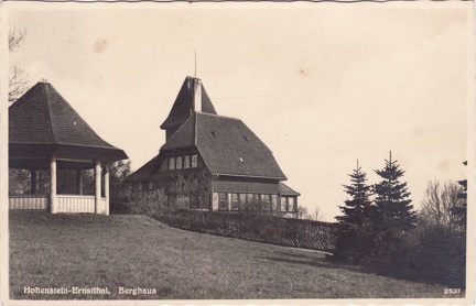 1941, Hohenstein-Ernstthal, Berghaus