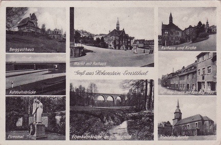 1942, Gruß aus Hohenstein-Ernstthal