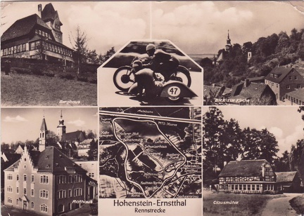 1975, Hohenstein-Ernstthal, Rennstrecke