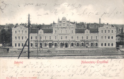 1901, Bahnhof Hohenstein-Ernstthal