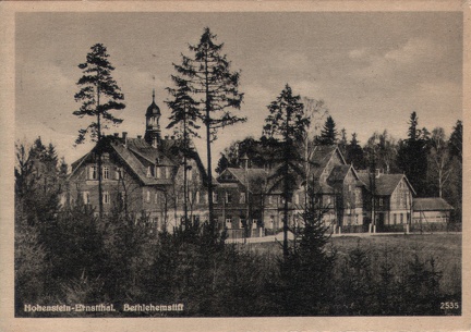 1950, Hohenstein-Ernstthal, Bethlehemstift