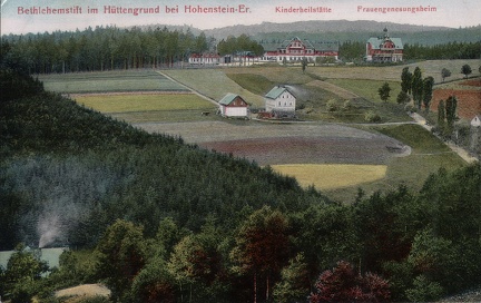 1908, Bethlehemstift im Hüttengrund bei Hohenstein-Er.