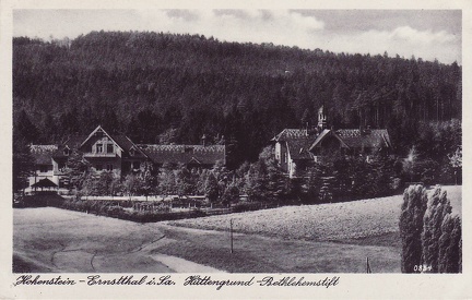 1955, Hohenstein-Ernstthal i. Sa. Hüttengrund - Bethlehemstift