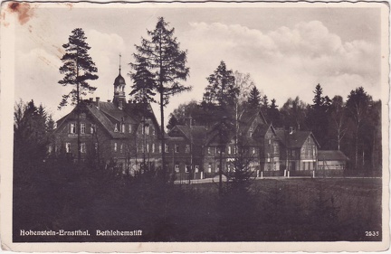 1949, Hohenstein-Ernstthal, Bethlehemstift