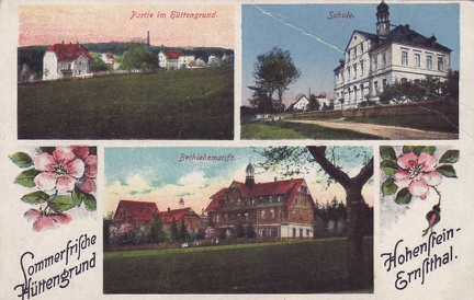 1915, Sommerfrische Hüttengrund, Hohenstein-Ernstthal