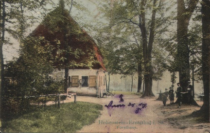 1907, Hohenstein-Ernstthal i.Sa., Forsthaus