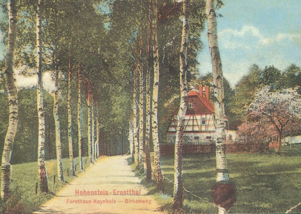 Reproduktion einer Ansichtskarte aus 1910