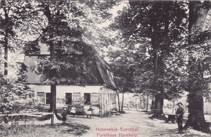 1910, Hohenstein-Ernstthal, Forsthaus Haynholz