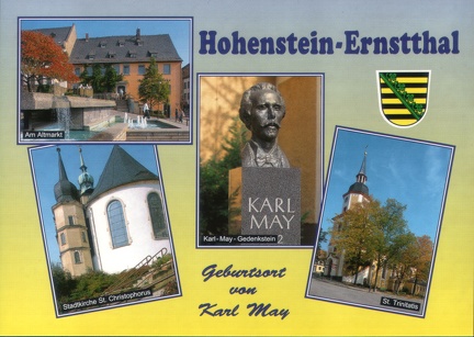 1995, Hohenstein-Ernstthal, Geburtsort von Karl May