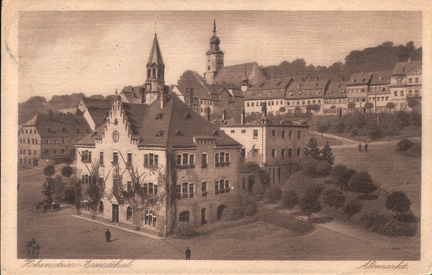 1924, Hohenstein-Ernstthal, Altmarkt