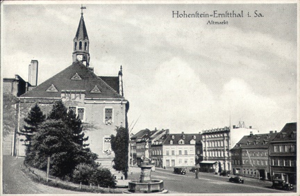 1940, Hohenstein-Ernstthal i. Sa. Altmarkt