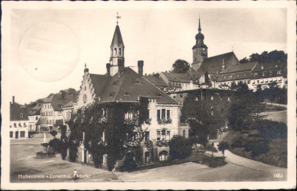 1943, Hohenstein-Ernstthal, Markt