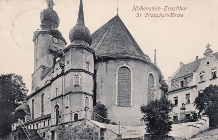 1911, Hohenstein-Ernstthal, St. Christophori-Kirche