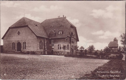 1934, Hohenstein-Ernstthal, Turnhalle - Berghaus