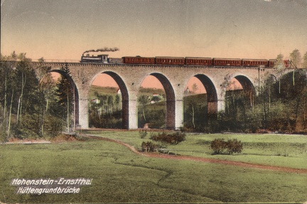 1942, Hohenstein-Ernstthal, Hüttengrundbrücke