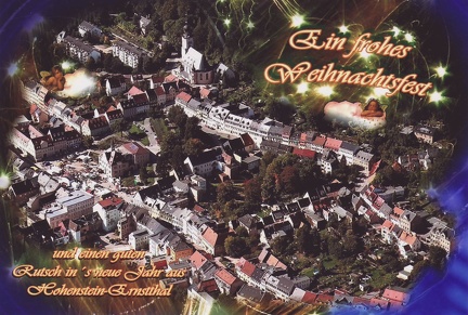 2012, Ein frohes Weihnachtsfest und einen guten Rutsch in's neue Jahr aus Hohenstein-Ernstthal