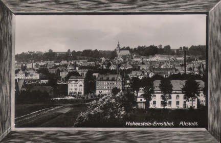 1914, Hohenstein-Ernstthal. Altstadt