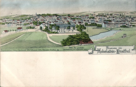 1902, Panorama von Hohenstein-Ernstthal