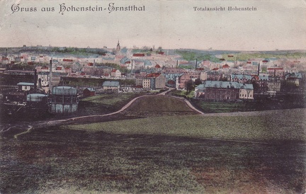 1917, Gruss aus Hohenstein-Ernstthal