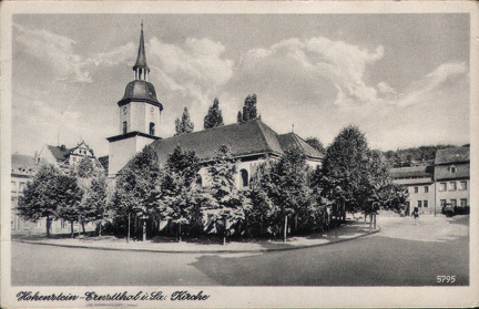 1954, Hohenstein-Ernstthal i. Sa., Kirche