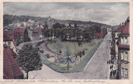 1940, Adolf Hitlerplatz Hohenstein-Er. Sa. am Sachsenring