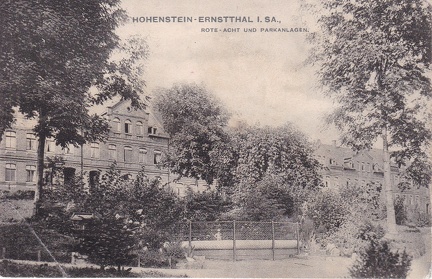 1905, Hohenstein-Ernstthal i. Sa., Rote-Acht und Parkanlagen