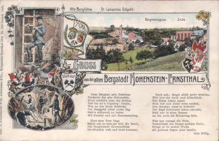 1905, Gruss aus der alten Bergstadt Hohenstein-Ernstthal